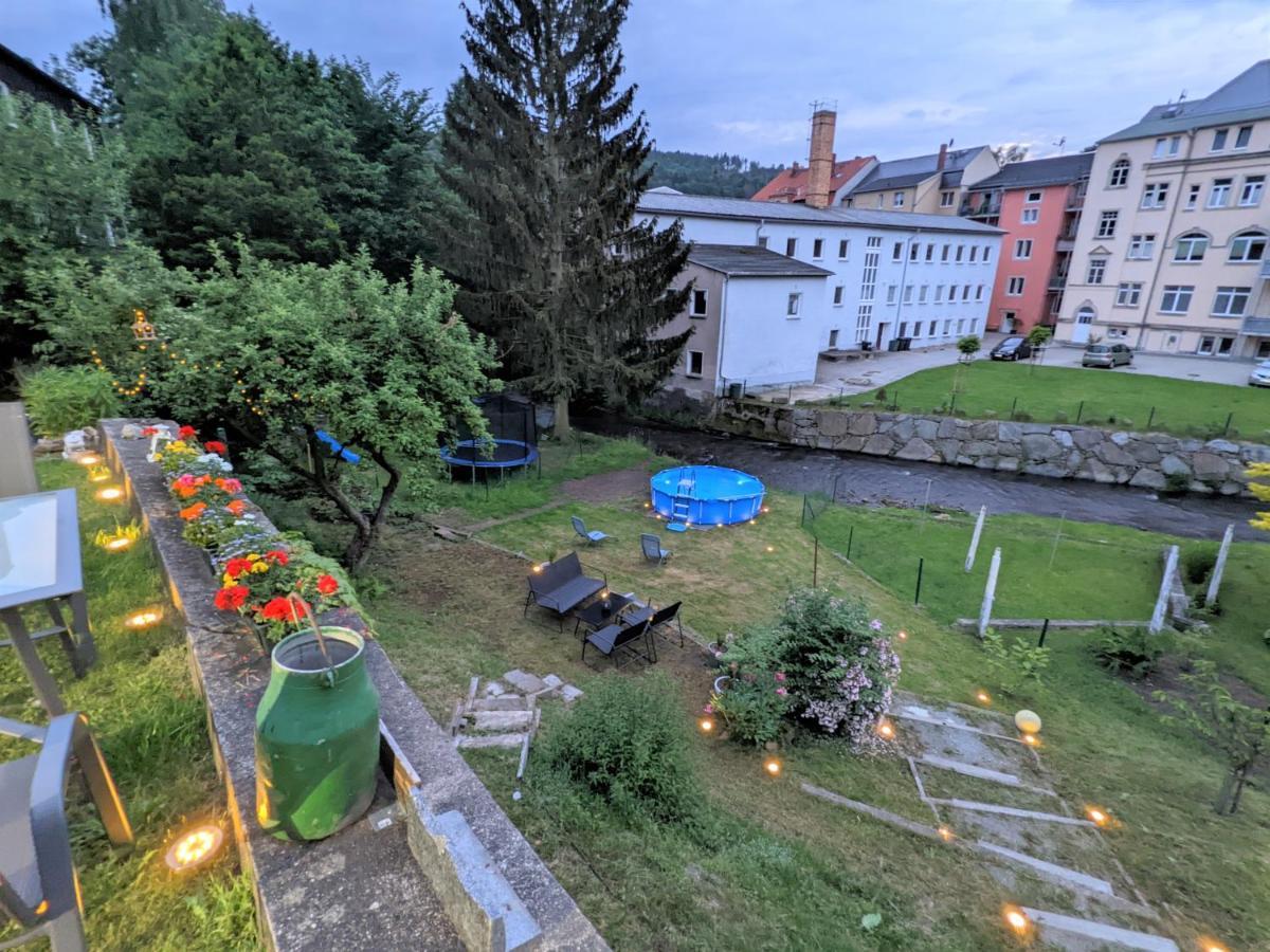 Lichtdurchflutete Helle Wohnung Mit Garten Sauna & Pool - Hw3 เซบนิทซ์ ภายนอก รูปภาพ