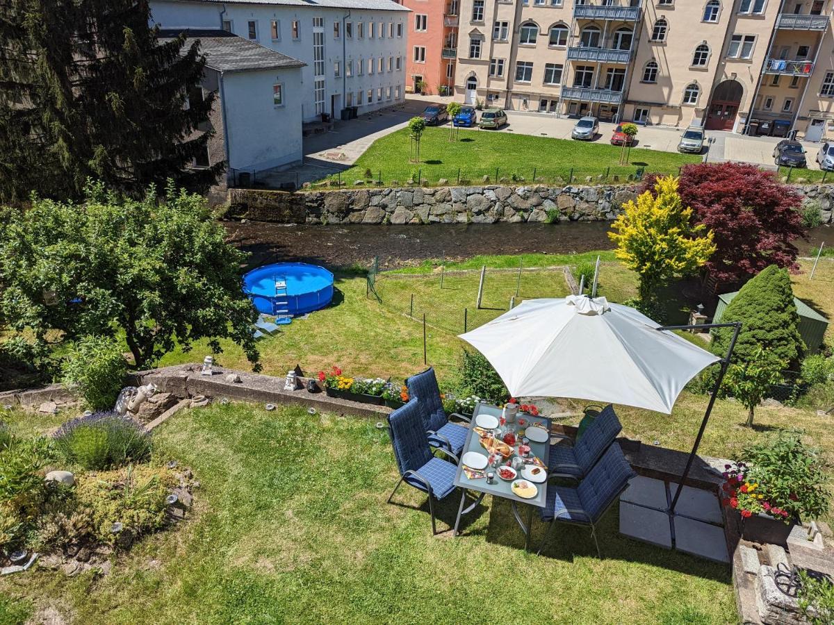 Lichtdurchflutete Helle Wohnung Mit Garten Sauna & Pool - Hw3 เซบนิทซ์ ภายนอก รูปภาพ