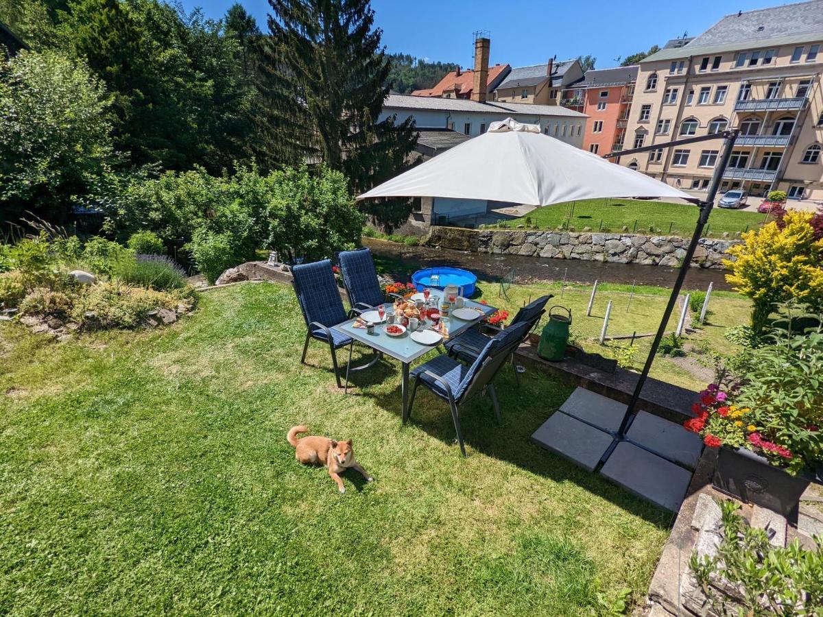 Lichtdurchflutete Helle Wohnung Mit Garten Sauna & Pool - Hw3 เซบนิทซ์ ภายนอก รูปภาพ